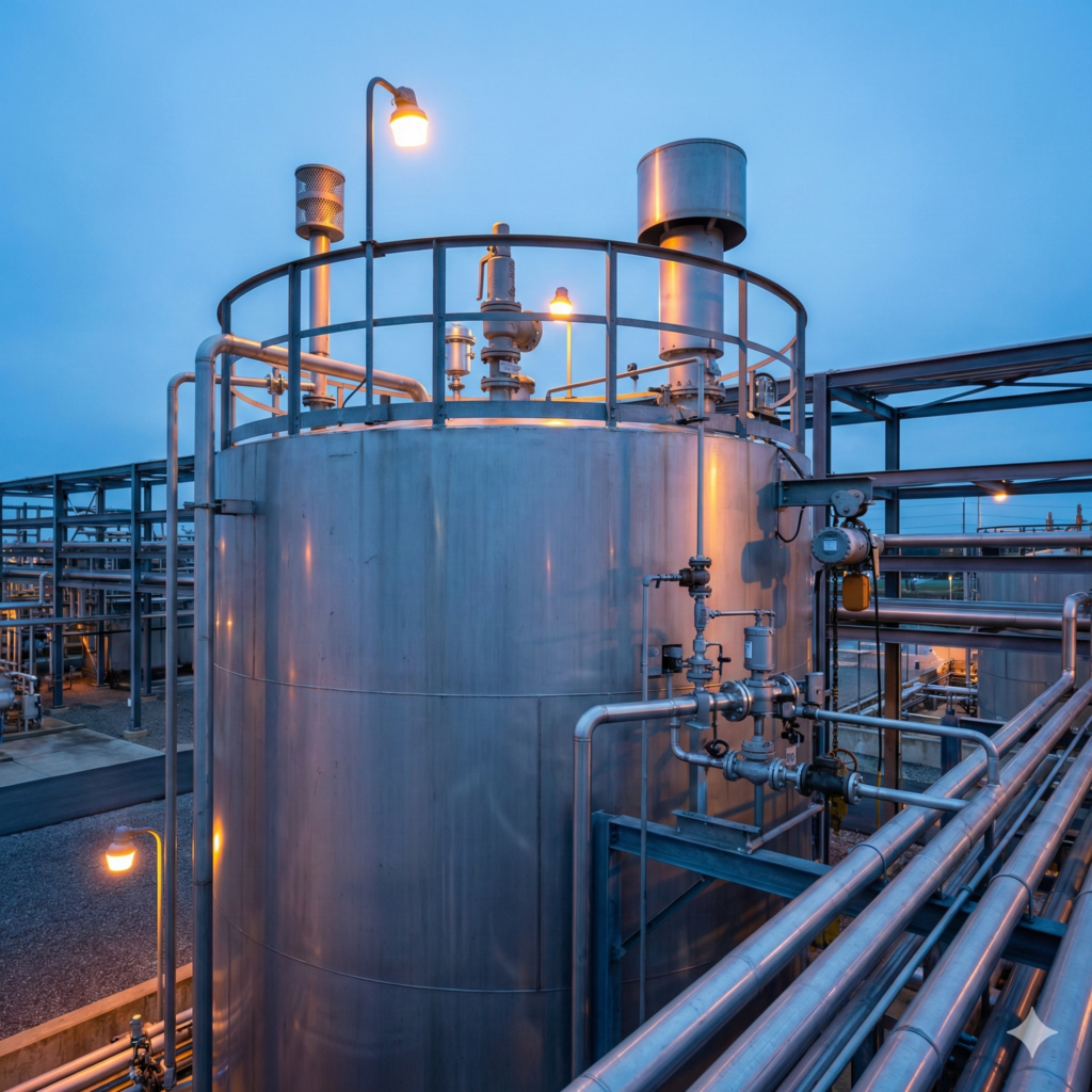 化學桶槽呼吸閥、阻火器與氮封閥安全設備